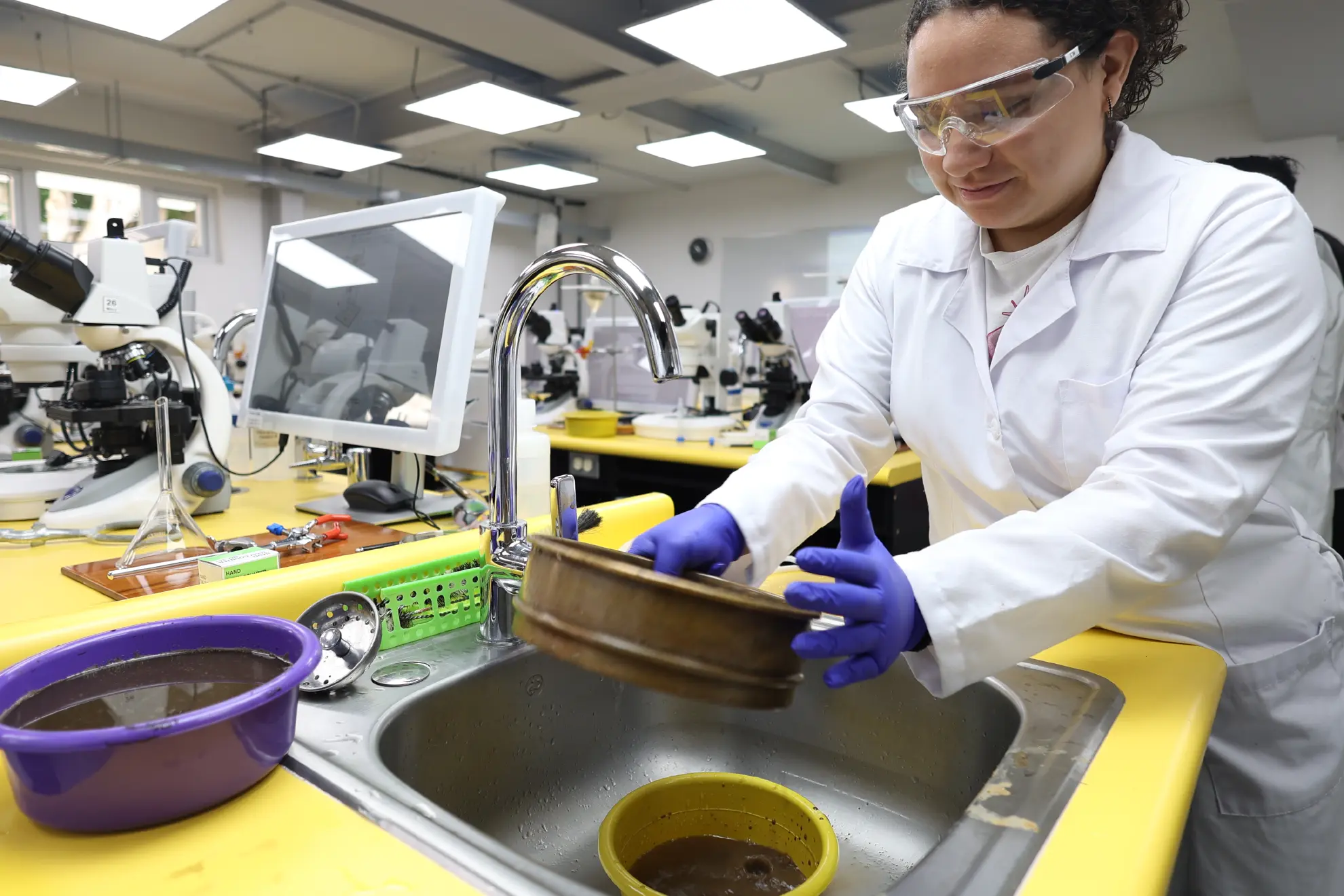 Laboratorio de Química, Facultad de Agronomía, Campus Central