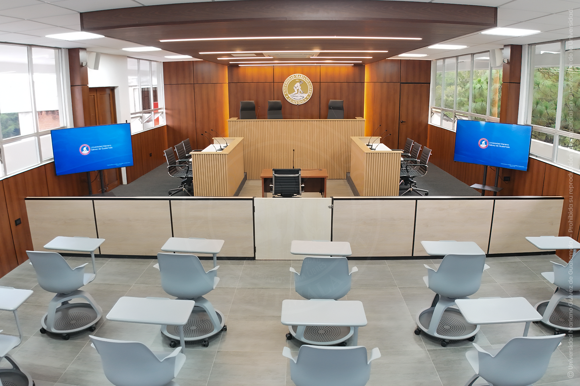 Courtroom, Legal Clinics, Central Campus