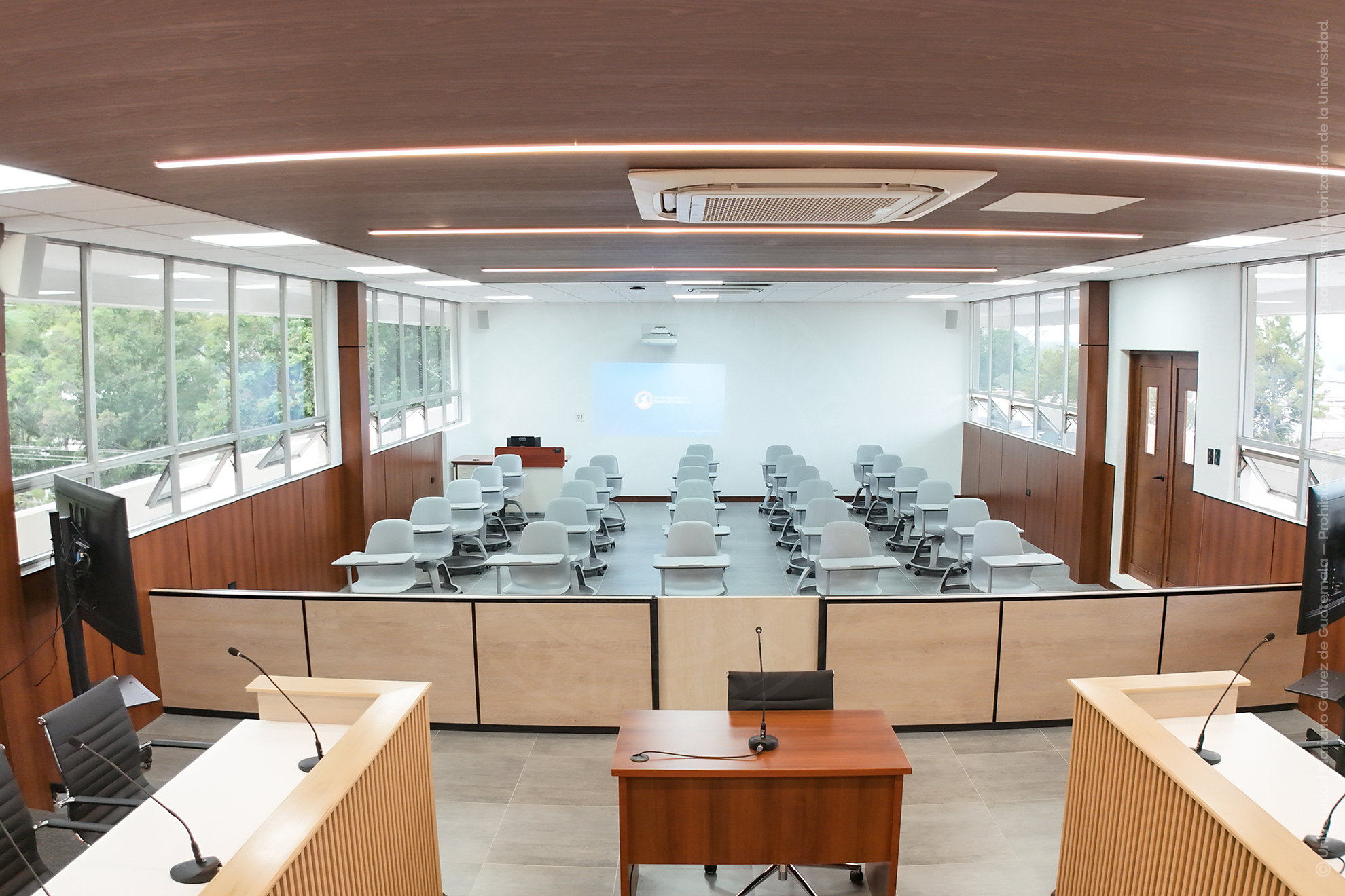 Courtroom, Legal Clinics, Central Campus
