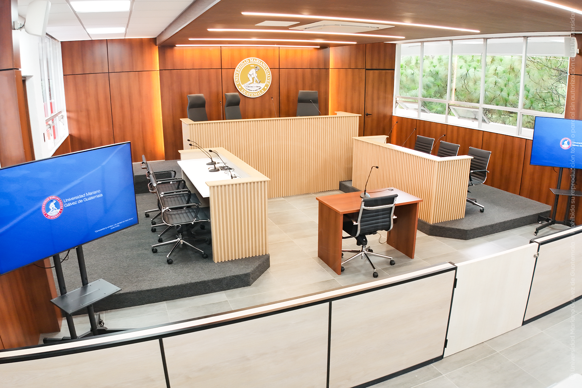 Courtroom, Legal Clinics, Central Campus